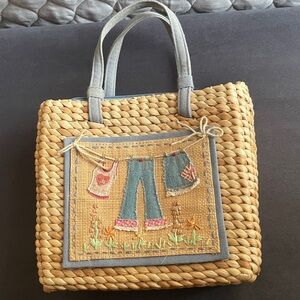 VTG Corn Husk Purse